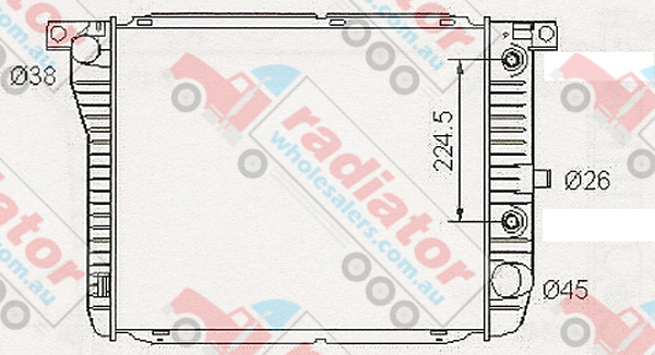 RW019132A Radiator